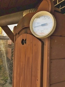 Chata se saunou - pehrada Hracholusky