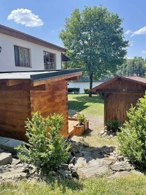 Chata se saunou - pehrada Hracholusky