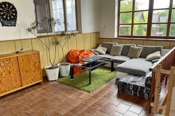 Chata se saunou - pehrada Hracholusky