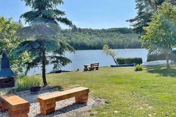 Chata u vody - pehrada Hracholusky - Plzesk ZOO