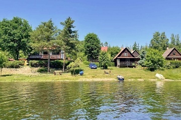 Chata u vody - přehrada Hracholusky - Čerňovice