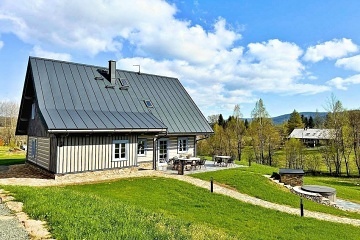 Wellness roubenka s kachlovou pecí - Orlické hory