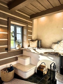 Wellness roubenka s kachlovou pec� - Bed�ichovka