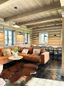 Wellness roubenka s kachlovou pec� - Bed�ichovka