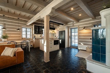 Wellness roubenka s kachlovou pec� - Bed�ichovka