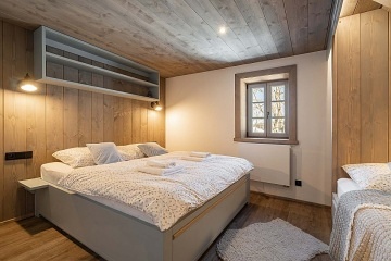 Wellness roubenka s kachlovou pecí - Orlické hory
