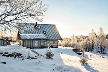 Wellness roubenka s kachlovou pecí - Orlické hory