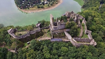 Chata s baznem - pehrada Vranov - Corntejn