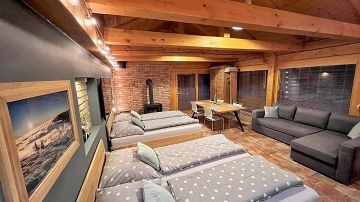 Chata u potoka - Velk� mechov� jez�rko - Jesen�ky