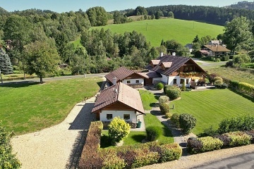 Chata u potoka - Velk� mechov� jez�rko - Jesen�ky