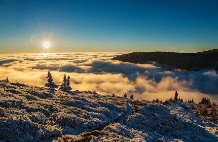 Chata Jesen�ky - Velk� mechov� jez�rko