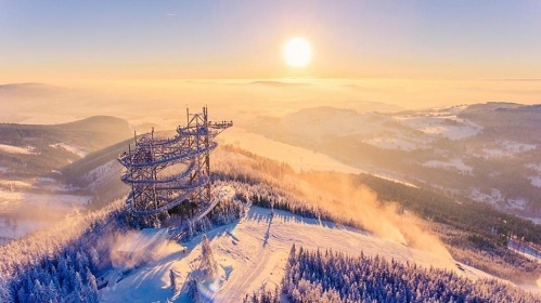 Chata Jesen�ky - Velk� mechov� jez�rko