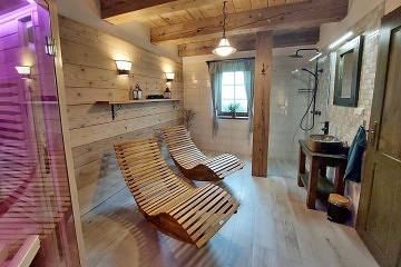 Wellness chalupa - Jeseníky - Loučná nad Desnou