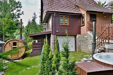 Chata s wellness Jeseníky - Ramzová - Ostružná