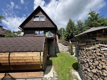 Chata s wellness Jesen�ky - Jeskyn� na Pomez�