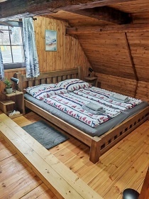 Roubenka se saunou - Rychlebské stezky - Domašov