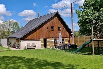 Roubenka se saunou - Rychlebské stezky - Domašov
