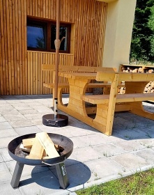 Chata Na Bukovci - bazén a sauna - Jeseníky