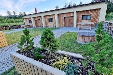 Chata Na Bukovci - bazén a sauna - Jeseníky