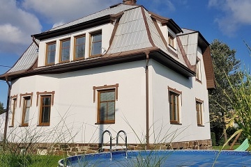 Chalupa s baz�nem - Prad�d - Keprn�k - Jesen�ky