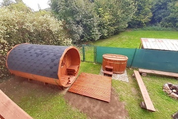 Chalupa baz�n a wellness - Rejv�z - Mechov� jez�rka