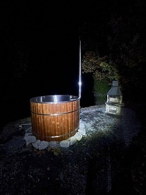 Glamping s wellness a rybaen - Sandberk