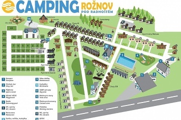 Kemp pod Radhoštěm - Chaty Rožnov - Beskydy