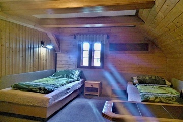 Jesenick� chalupa se saunou - Re�ovsk� vodop�dy