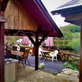 Jesenick� chalupa se saunou - Re�ovsk� vodop�dy