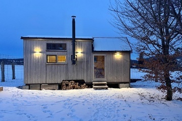 Glamping p�ehrada Slezsk� Harta - N�zk� Jesen�k