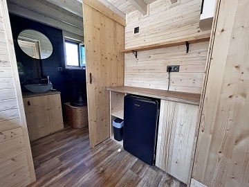 Glamping p�ehrada Slezsk� Harta - N�zk� Jesen�k