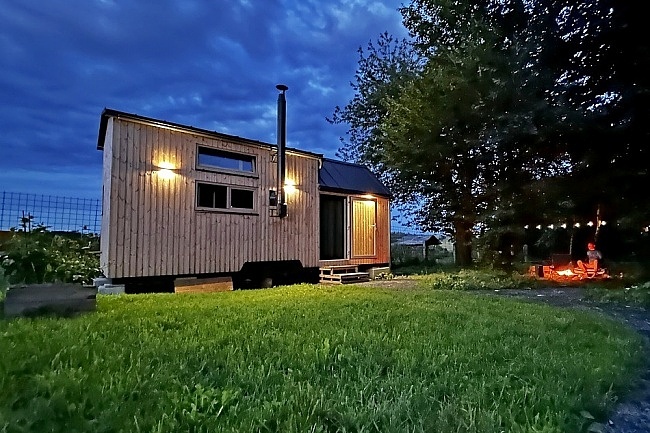 Glamping p�ehrada Slezsk� Harta - N�zk� Jesen�k