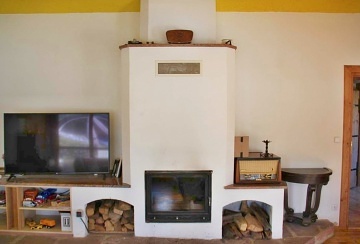 Chalupa baz�n a sauna - polosamota Krkono�e