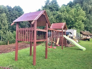 Chalupa baz�n a sauna - polosamota Krkono�e