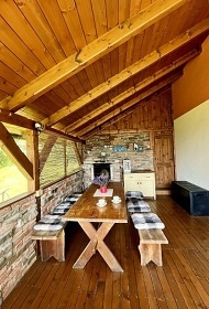 Chalupa a v��ivka - cyklostezka u Be�vy - Pustevny