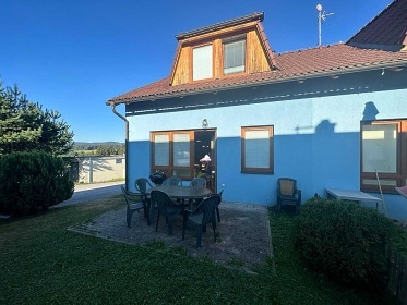 Chata s terasou u jezera Lipno - Frymburk