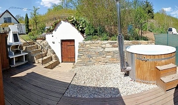 Chata s wellness a baz�nem - Jemnice - Vyso�ina