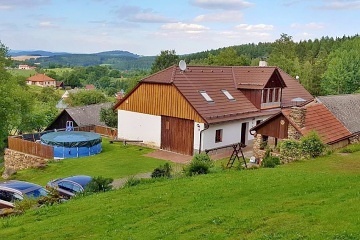 Chalupa s bazénem - Šumava - Kašperské Hory