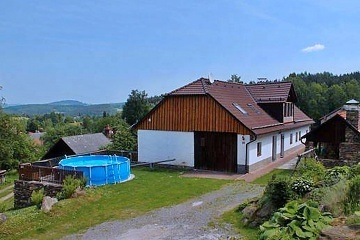 Chalupa s bazénem - Šumava - Kašperské Hory