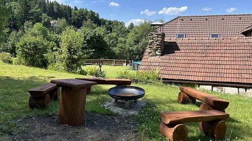Chalupa s bazénem - Šumava - Kašperské Hory
