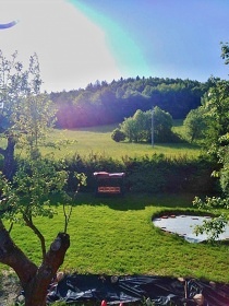 Jesenick� chata s baz�nem - Dlouh� str�n�