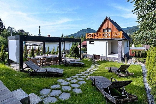 Stylová chata s wellness - Lysá hora - Beskydy