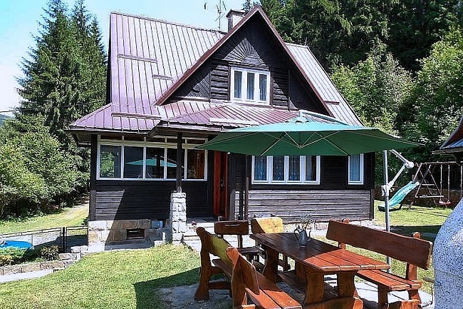 Chata s vířivkou - Beskydy - Rožnovská Bečva