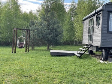 Glamping v p��rod� - jezero Lhota - Park Mirakulum