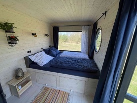 Glamping v přírodě - jezero Lhota - Park Mirakulum