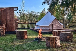 Nový objekt: Glamping Pulpit Stan - Brdy - Březnice - Blatná