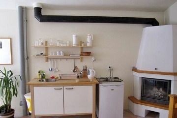 Chalupa Orl�k nad Vltavou - baz�n a sauna