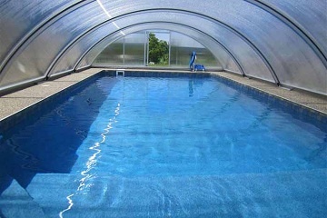 Chalupa Orl�k nad Vltavou - baz�n a sauna