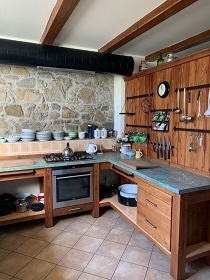 Chalupa Orl�k nad Vltavou - baz�n a sauna