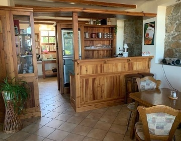 Usedlost u Orlíka - tenis, bazén a sauna